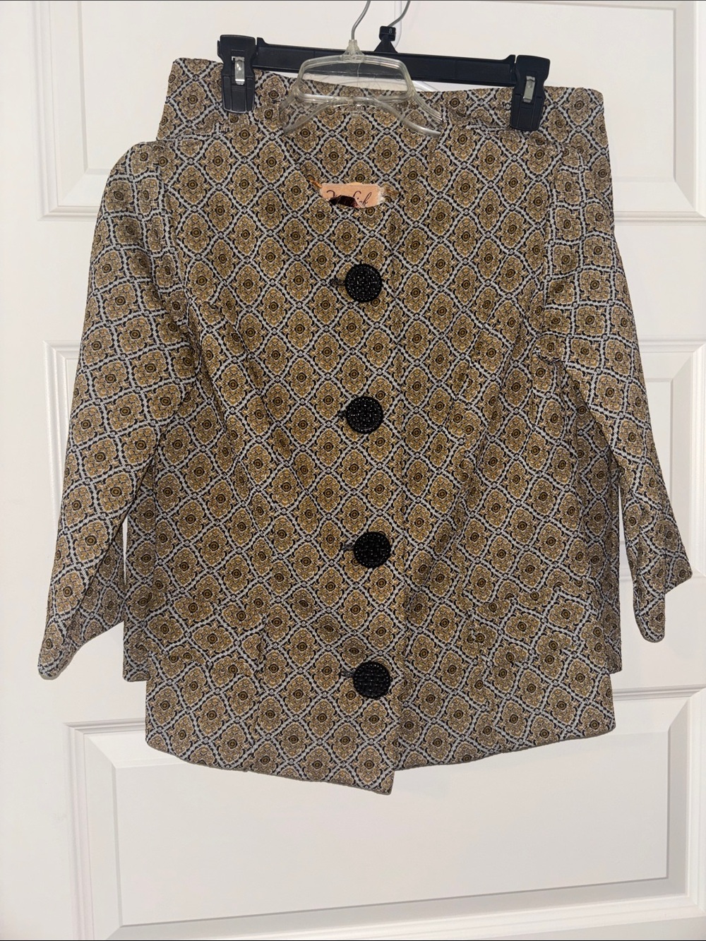Fred Lief Dallas vintage two-piece skirt suit